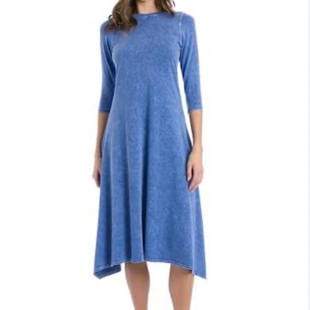 Gray Long Sleeve Dress